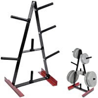 GOTOTOP Soporte para Pesas de Acero- Soporte de Almacenamiento para Mancuernas de Gimnasio- Organizador de Levantamiento…